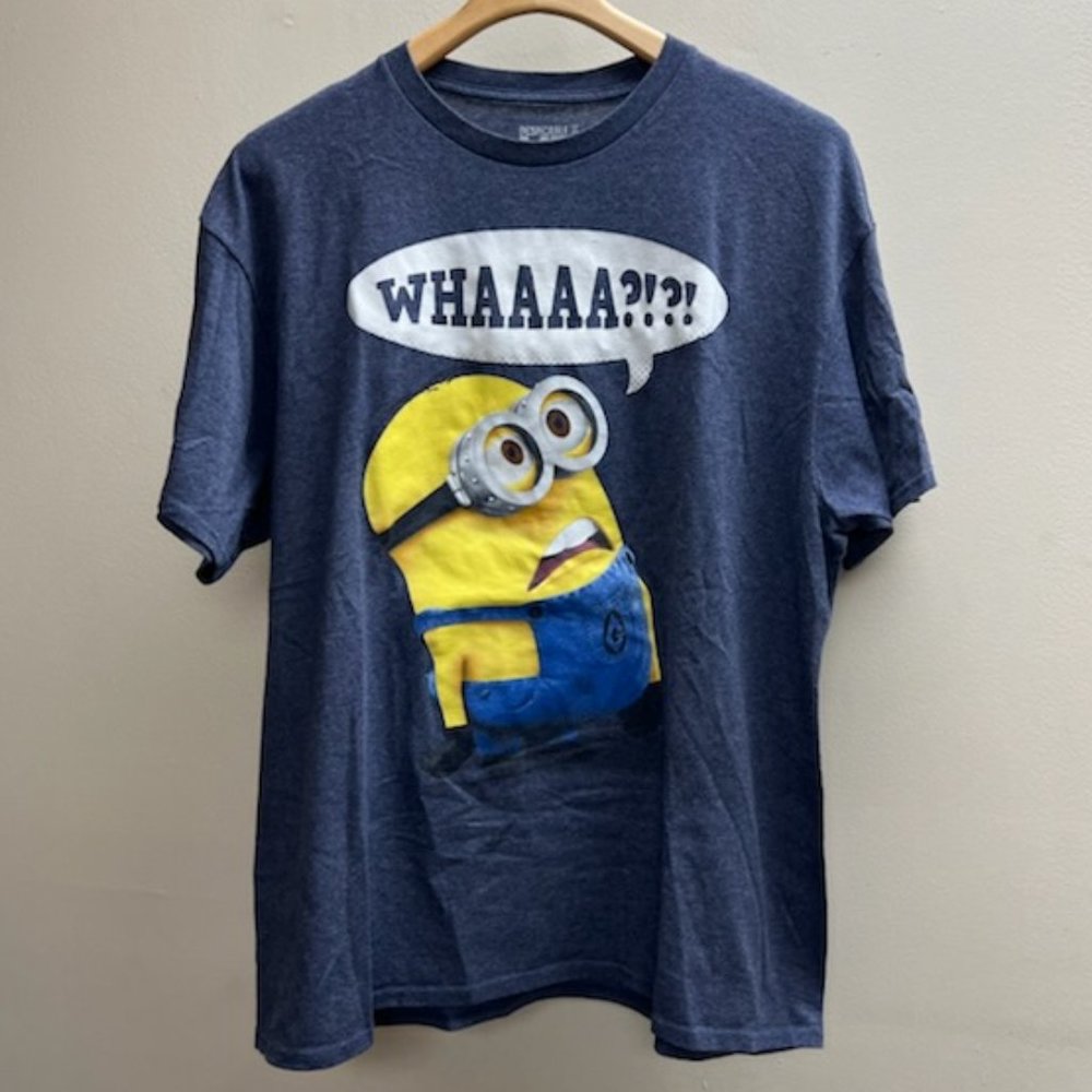 Men's Despicable Me blue short sleeve t-shirt XL